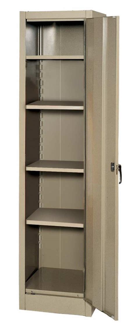 open shelf steel cabinet|single door cabinet with shelves.